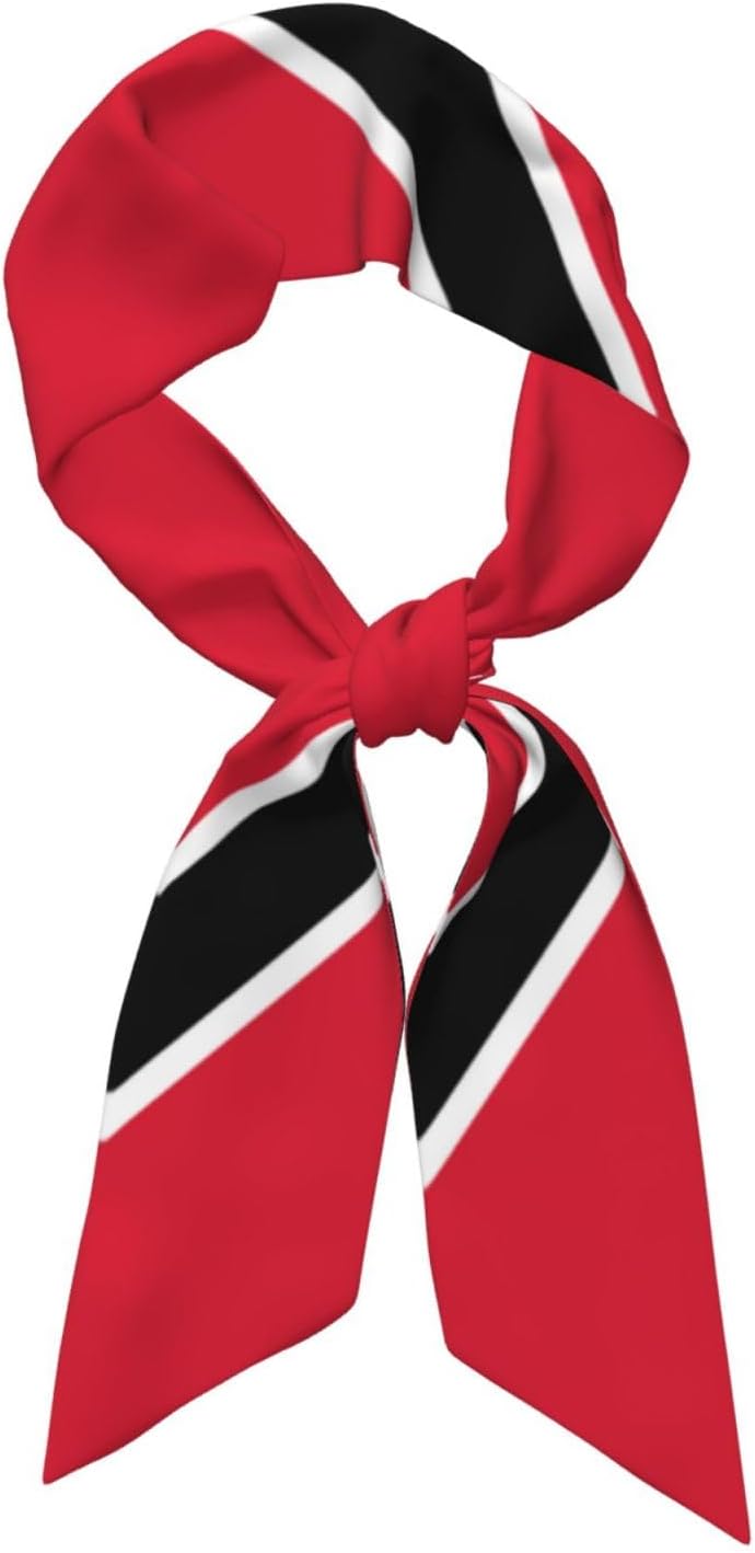 Country Flag Scarf For Women, Multi‑purpose Ribbon, Fashion Neck Hair Handbag Accessory, Versatile Bandana Headband