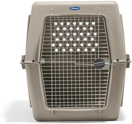 Petmate Ultra Vari Dog Kennel - Portable Crate for Extra Large Dogs 90-125 lbs - Airline-Friendly - Heavy-Duty Plastic Shell - For Home and Travel