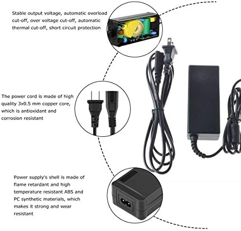 AC Adapter Charger for LG 34GL750-B 34 Inch 21:9 UltraWide Gaming Monitor Power