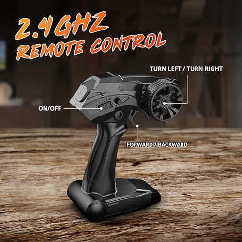 1/18 Scale High Speed RC Cars, 30KM/H 4WD Off-Road Remote Control Trucks for Adults and Kids Boys, All Terrain Truck Toys Gifts