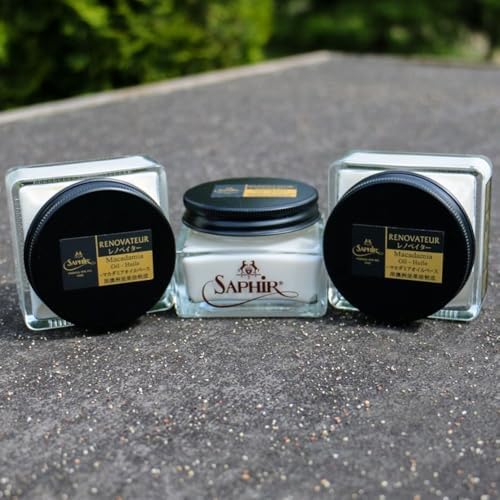 Saphir Medaille d'Or Renovator – All-Purpose Leather Shoe Cleaner & Conditioner