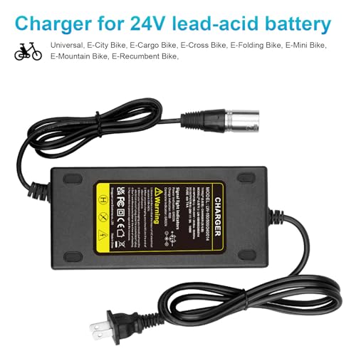 29V 5A for 24V 5A 3-Pin Male XLR Connector Battery Charger for Lakematic, Pride Mobility, Jazzy Power Chair, Drive Medical, Golden Technologies
