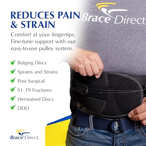 VertebrAlign LSO Back Brace for Sciatica & Herniated Disc L0650 | Back lumbar support brace that eases lower back pain, fracture support, SI joint & bulging disc. Men & women. L0631, L0648