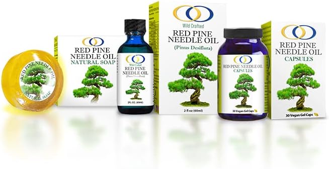 Optimally Organic Red Pine Needle Oil 2oz - Spike-Off- Daily Drops for Extreme Immune Support - BioActive Cell & DNA Support - 1290 Drops - 3 to 7