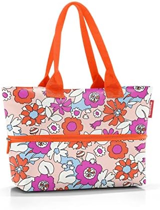 reisenthel shopper e1 - Large capacity and expandable bag made of water repellent and recycled polyester fabric