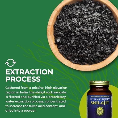 HealthForce SuperFoods Shilajit - 120 VeganCaps