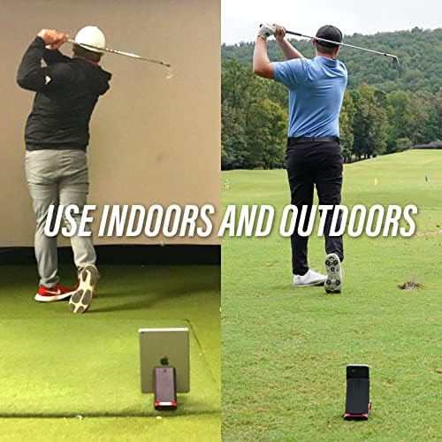 Rapsodo Mobile Launch Monitor Golf Simulator | MLM iPhone & iPad Only | Indoor & Outdoor Swing Analyzer & Tracker | GPS Satellite View | Ball Speed