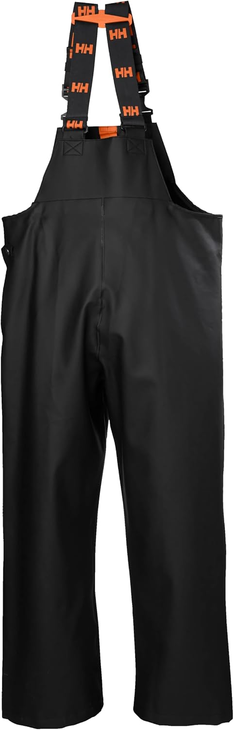Helly Hansen Storm Rain Bib, Bib Overalls for Men, PVC-Coated Polyester