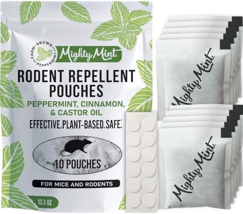 Mighty Mint Peppermint Oil Rodent Repellent Spray, 16 oz