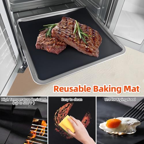 120PCS Air Fryer Liners Disposable for Emeril Lagasse 26QT Air Fryer | Unbleached Non-Stick Parchment Paper Sheets Accessories for Emeril Lagasse French Door 360 Air Fryer 26QT Toaster Oven