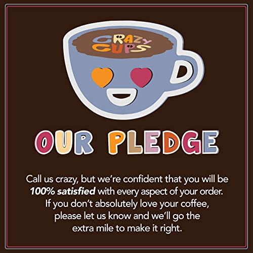 Crazy Cups Decaf Flavored Coffee Variety Pack 24 Count for Keurig Brewers