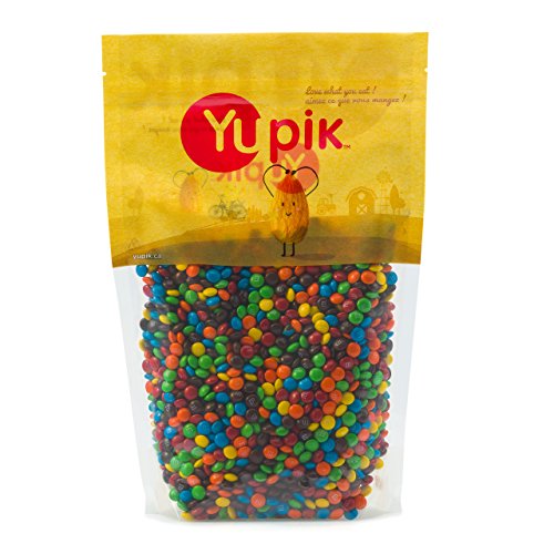Yupik Milk Chocolate Covered Cranberries, 2.2 lb (35.2 oz), Kosher, Dried Fruits, Dried Cranberries Dipped in Fine Milk Chocolate, Smooth & Chewy, Sweet Snacks, Chocolate Candy, For Topping & Baking