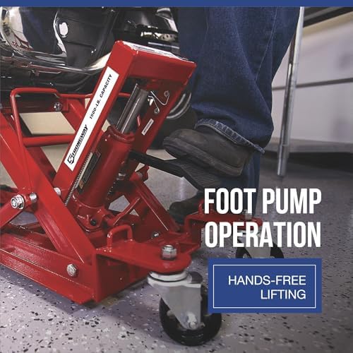 Strongway 1500-Lb. Hydraulic Motorcycle Lift/Utility Vehicle Lift | 1