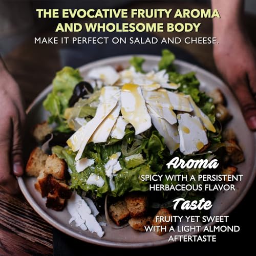 Frantoia Extra Virgin Olive Oil, 101.4 Fl Oz (3L Tin) – Award-Winning Sicilian EVOO Made from Biancolilla
