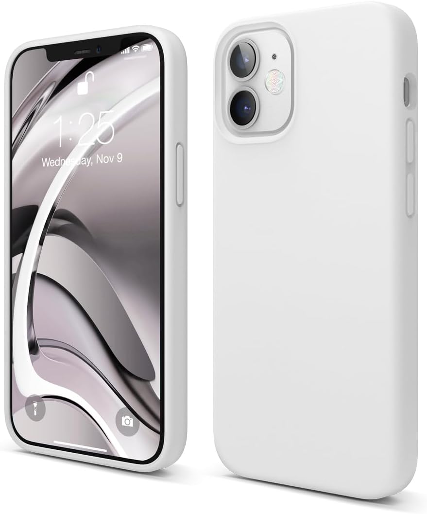 elago Premium Liquid Silicone Case for iPhone 12 Mini Lavender
