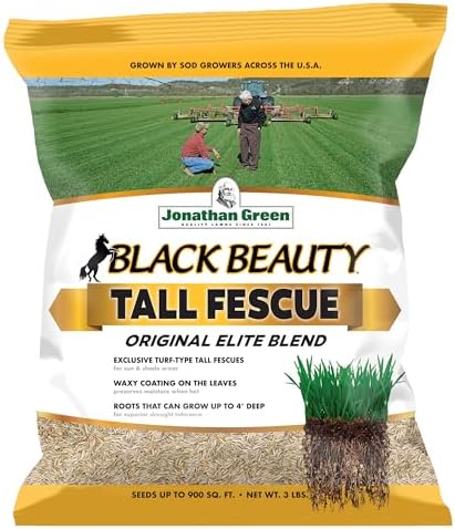 Jonathan Green (10317) Black Beauty Original Grass Seed Blend - Cool Season Lawn Seed (15 lb)