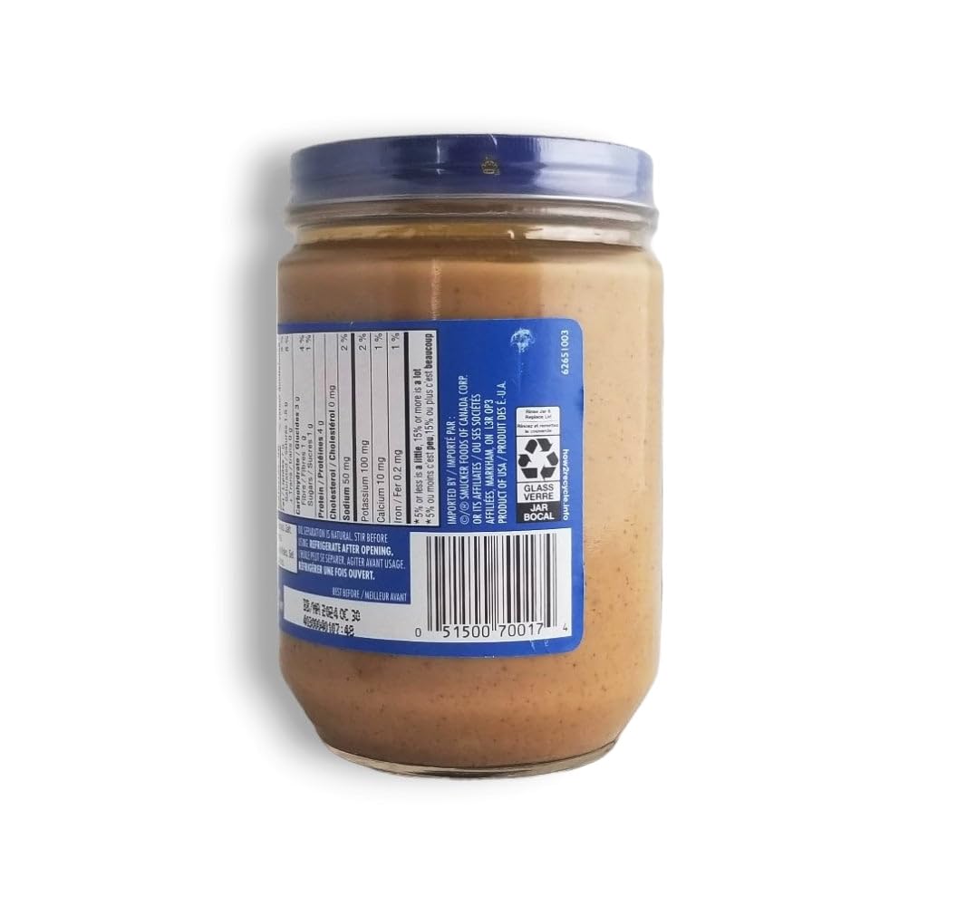 Adams Creamy Peanut Butter, 500 GR