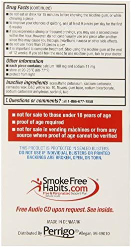 GoodSense Nicotine Polacrilex Lozenges 2 mg, Cherry Flavor, 108 Count