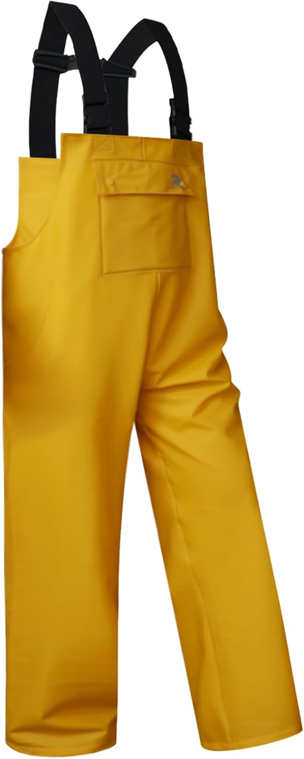 RainRider Rain Pants for Men Women Waterproof Rain Gear Bib Overalls Trousers for Fishing Hunting