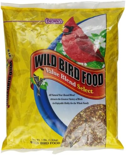 F.M. Brown's Wild Bird Food, 3-Pound, Value Blend Select