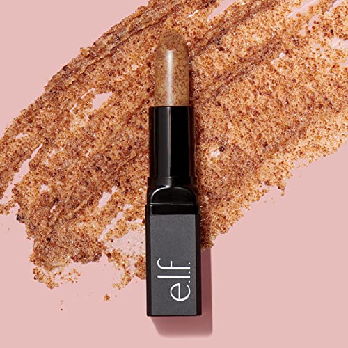 e.l.f. Lip Exfoliator, Smoothing, Conditioning, Easy To Apply, Removes Dry, Chapped Skin, Sweet Cherry, Infused with Vitamin E, Shea Butter, Avocado, Grape and Jojoba Oils, 0.11 Oz