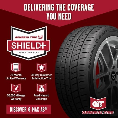 General Tire G-Max AS-07 UHP All Season 235/50ZR18 97W Passenger Tire