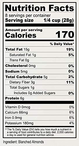 Anthony's Blanched Almond Flour, 2 lb, Finely Ground, Gluten Free, Non GMO, Vegan, Keto Friendly
