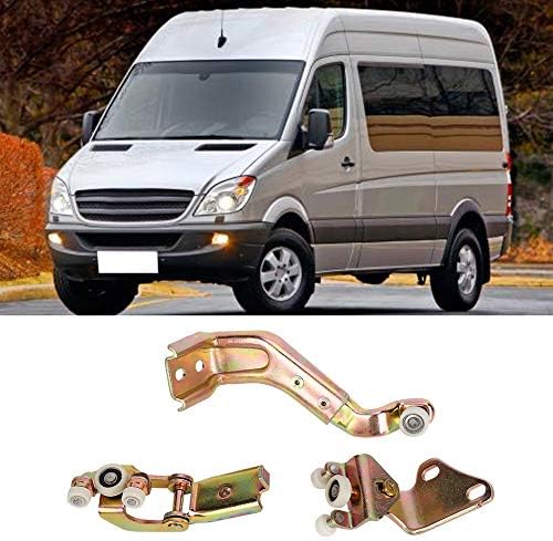 Dweekiy Sliding Door Roller, Car Right Sliding Door Roller Guide Set Fit for Sprinter 1995-2006 9017601347