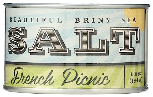 Beautiful Briny Sea, Sea Salt French Picnic, 6 Ounce