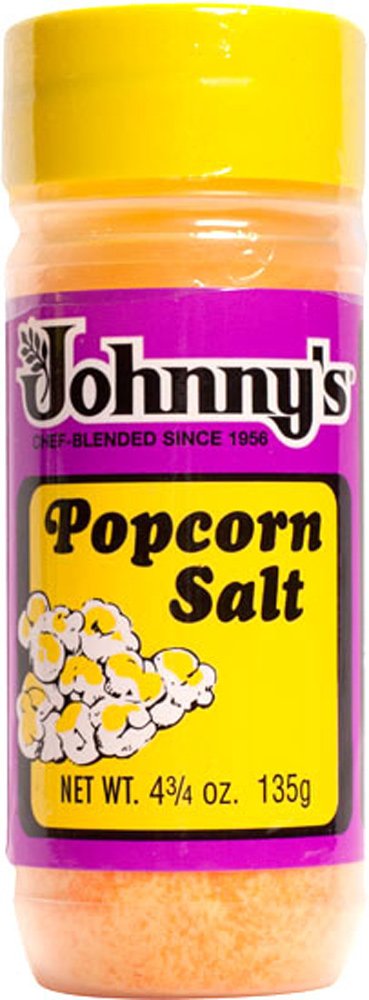 Johnny's Gluten Free POPCORN SALT 4.75oz (2 Pack)