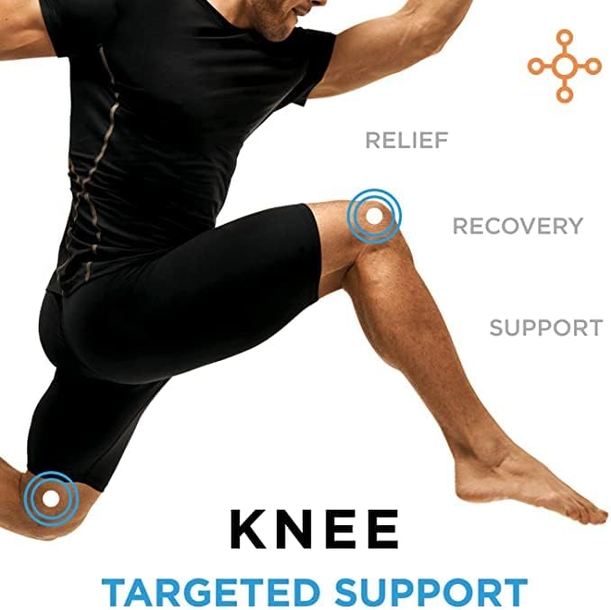 Tommie Copper Performance Compression Knee Sleeve l Knee Brace for Joint Support l Men and Women