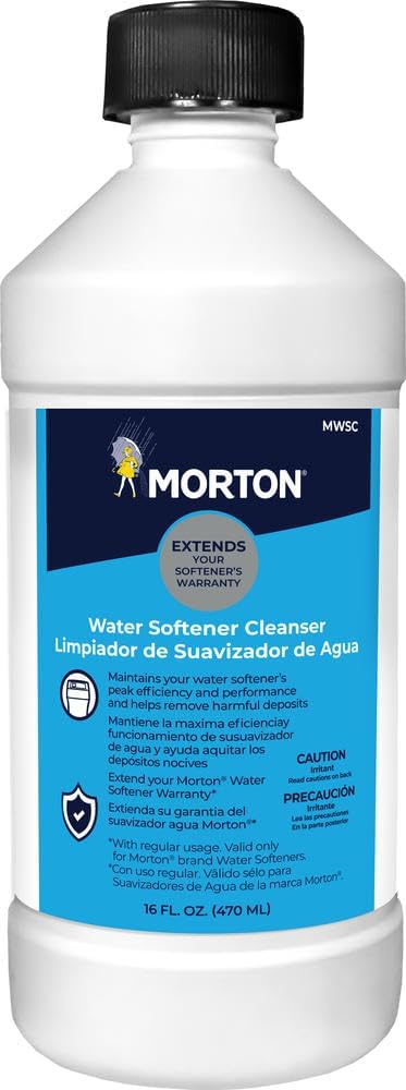 Morton MWSC Universal Water Softener Cleanser – Removes Iron