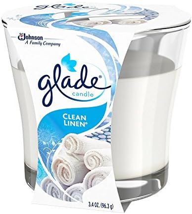 Glade Candle Jar, Air Freshener, Apple Cinnamon, 3.4 Oz