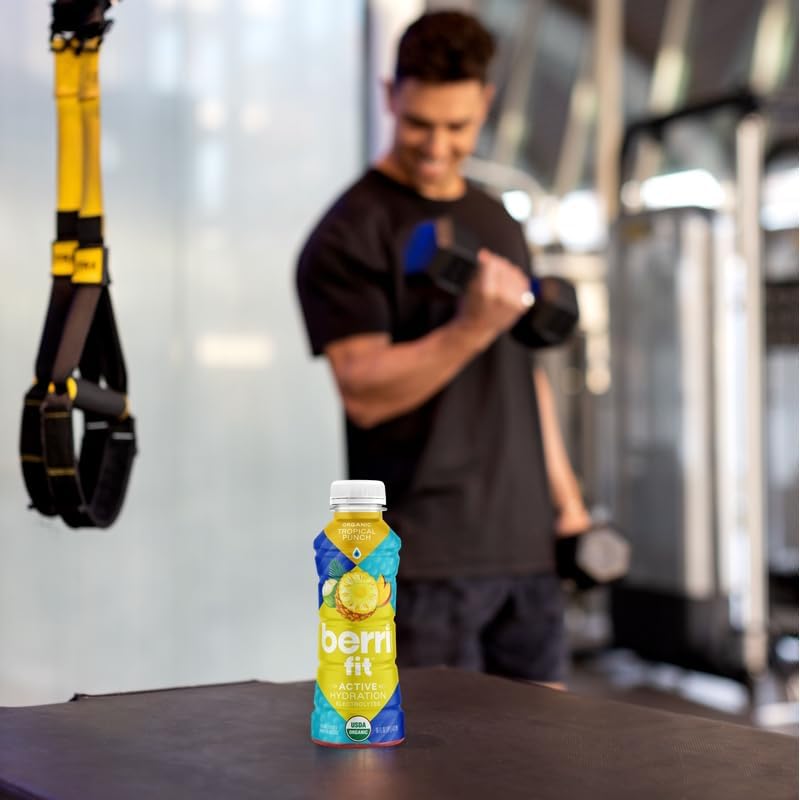 Berri Fit Hydration, 4ct, Organic Dragon Fruit Flavor Natural Sports Drink