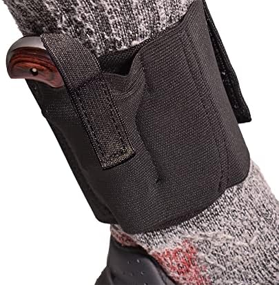Rebel Mini Derringer Ankle Holster - Derringer Concealed Carry Ankle Holster - Compatible with Most NAA .22, .25, .32 North American Arms' Derringers