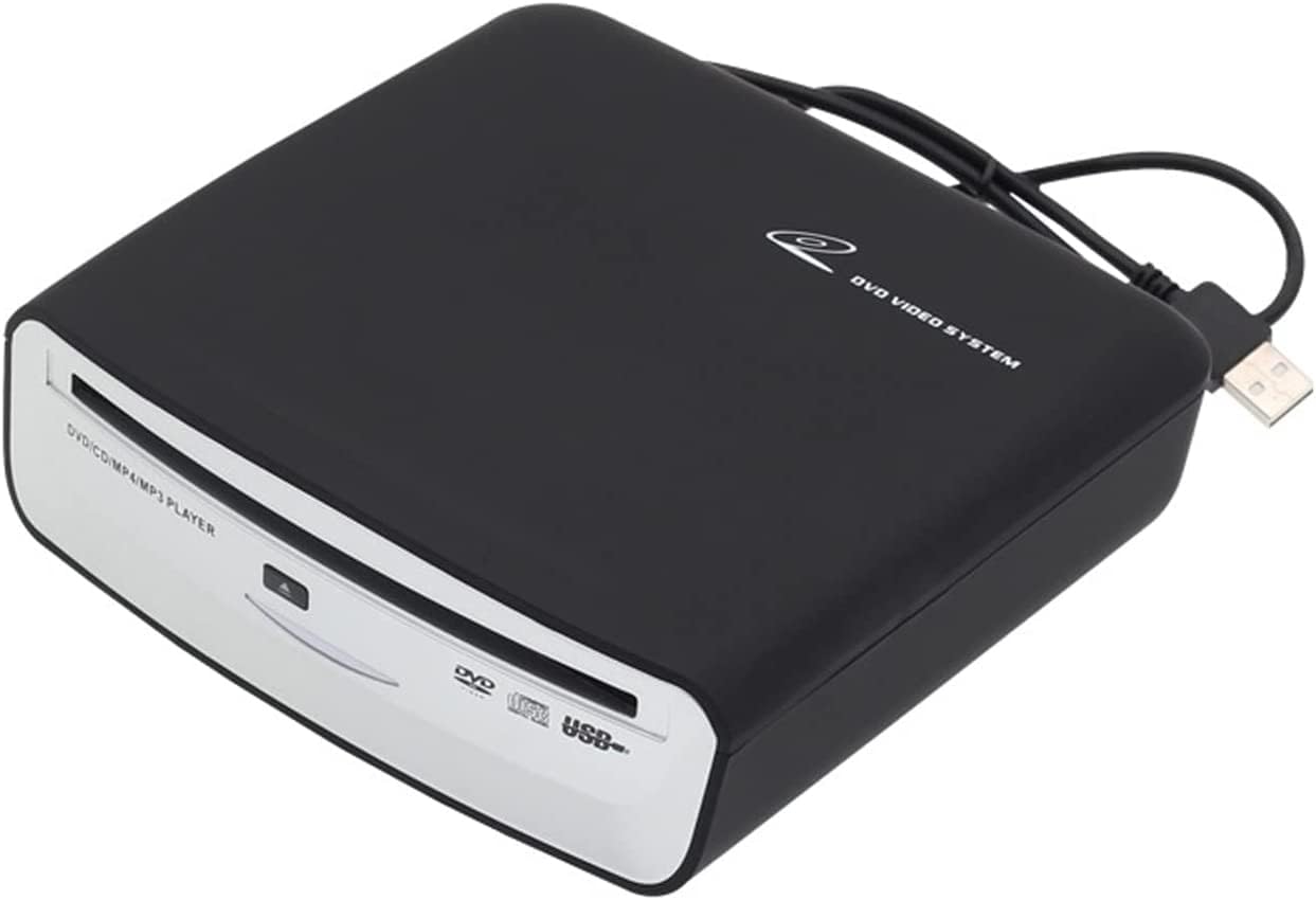 Car External Universal CD Player | USB External Car Slot-Load CD Player Compatible with Android Navigation (Android Version 4.4 and