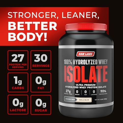 Hydrolyzed Whey Protein Isolate 5 lbs (Vanilla Deluxe)