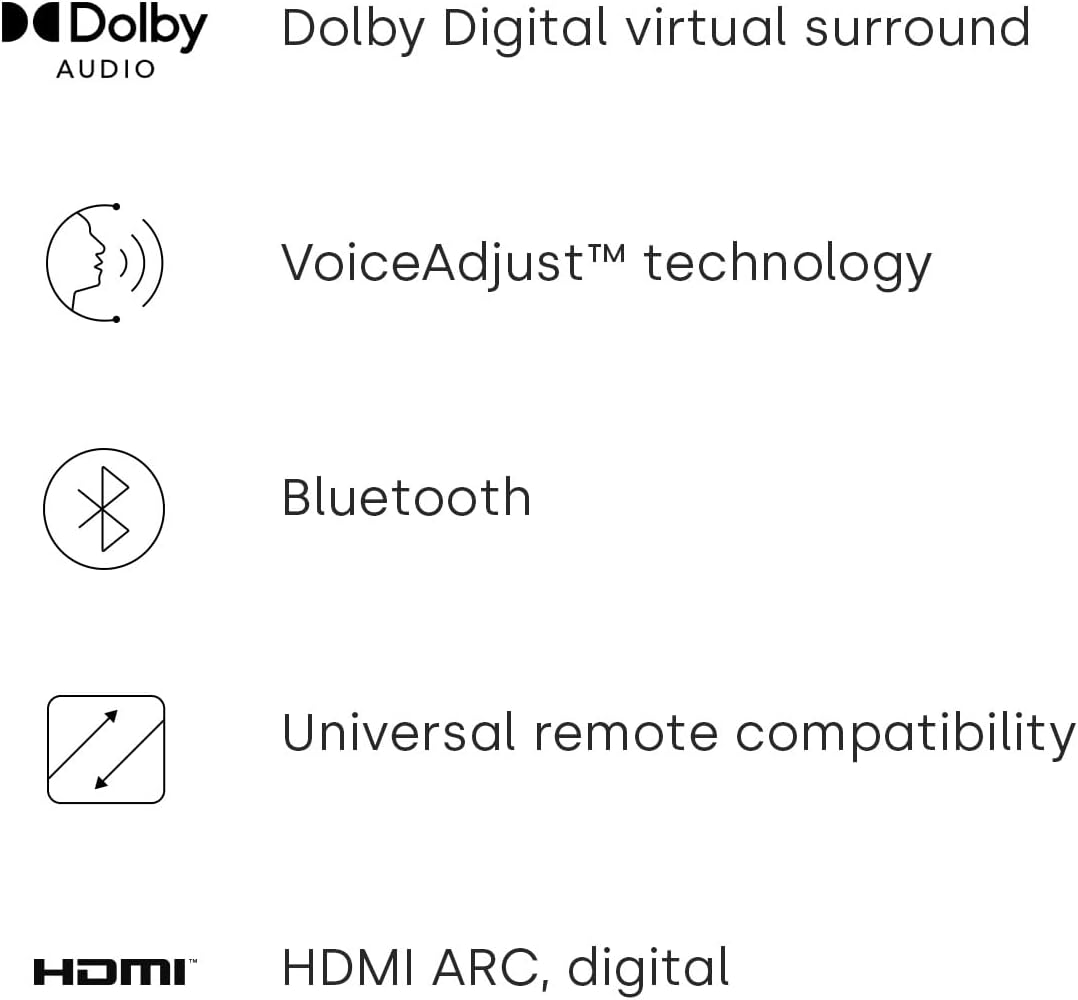 Polk Audio Signa S2 Ultra-Slim Sound Bar for Smart TV with Subwoofer