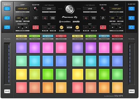 Pioneer DJ DDJ-XP2 Add-On Pad Controller, 32 Pads, rekordbox Serato
