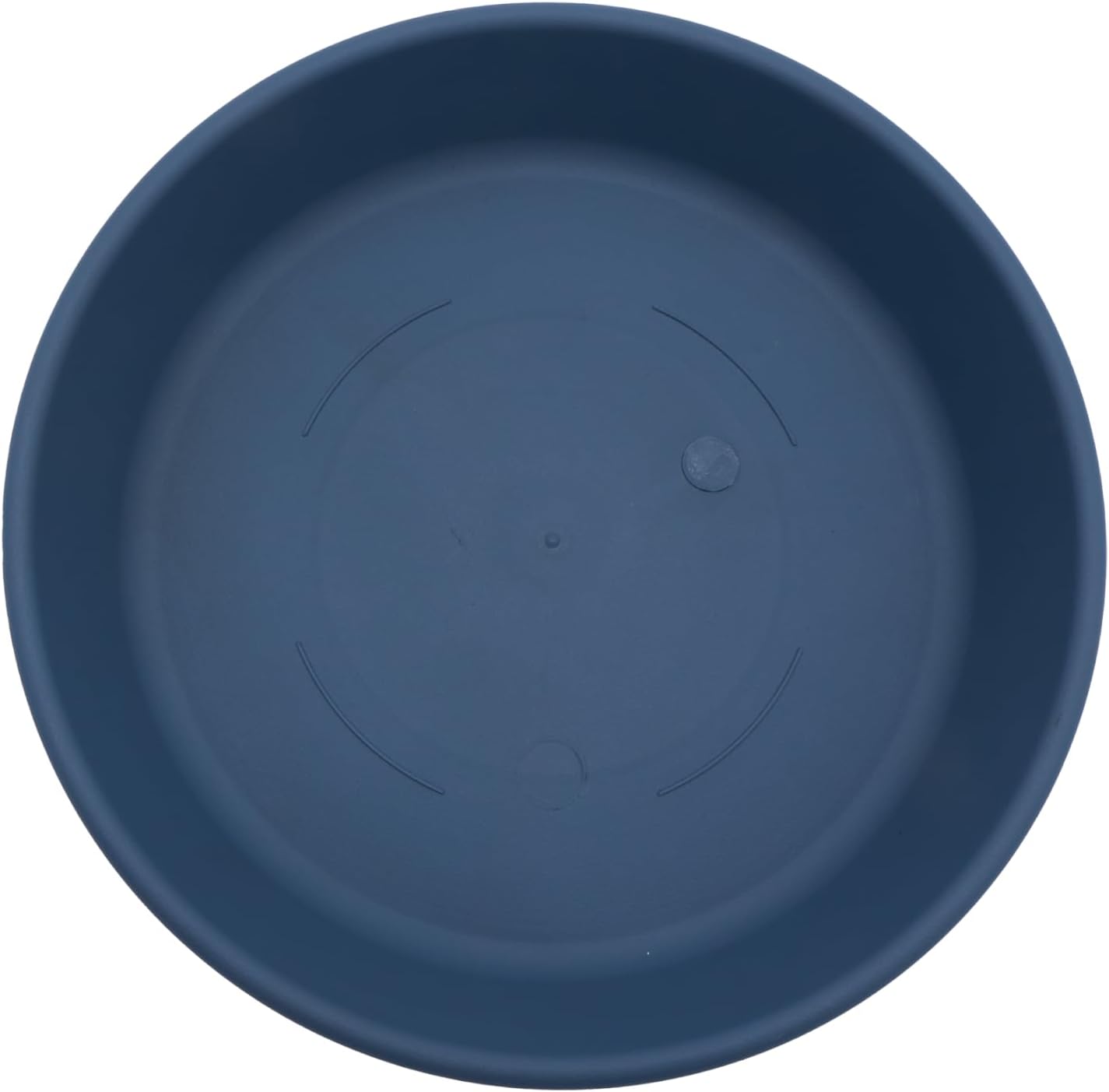 The HC Companies 14 Inch Round Plastic Classic Plant Saucer - Indoor Outdoor Plant Trays for Pots - 14"x14"x2.5" Sandstone