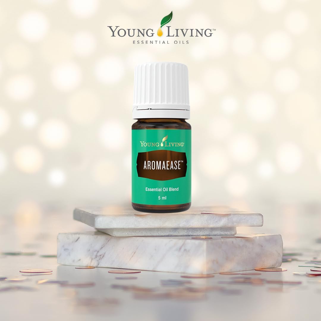 Young Living Thieves Vitality Essential Oil Blend | 5 ml | Warm Spicy Herbal Aroma for Diffusers, Massage & Aromatherapy | Clove, Lemon, Cinnamon, Eucalyptus & Rosemary Blend | Seed to Seal Quality