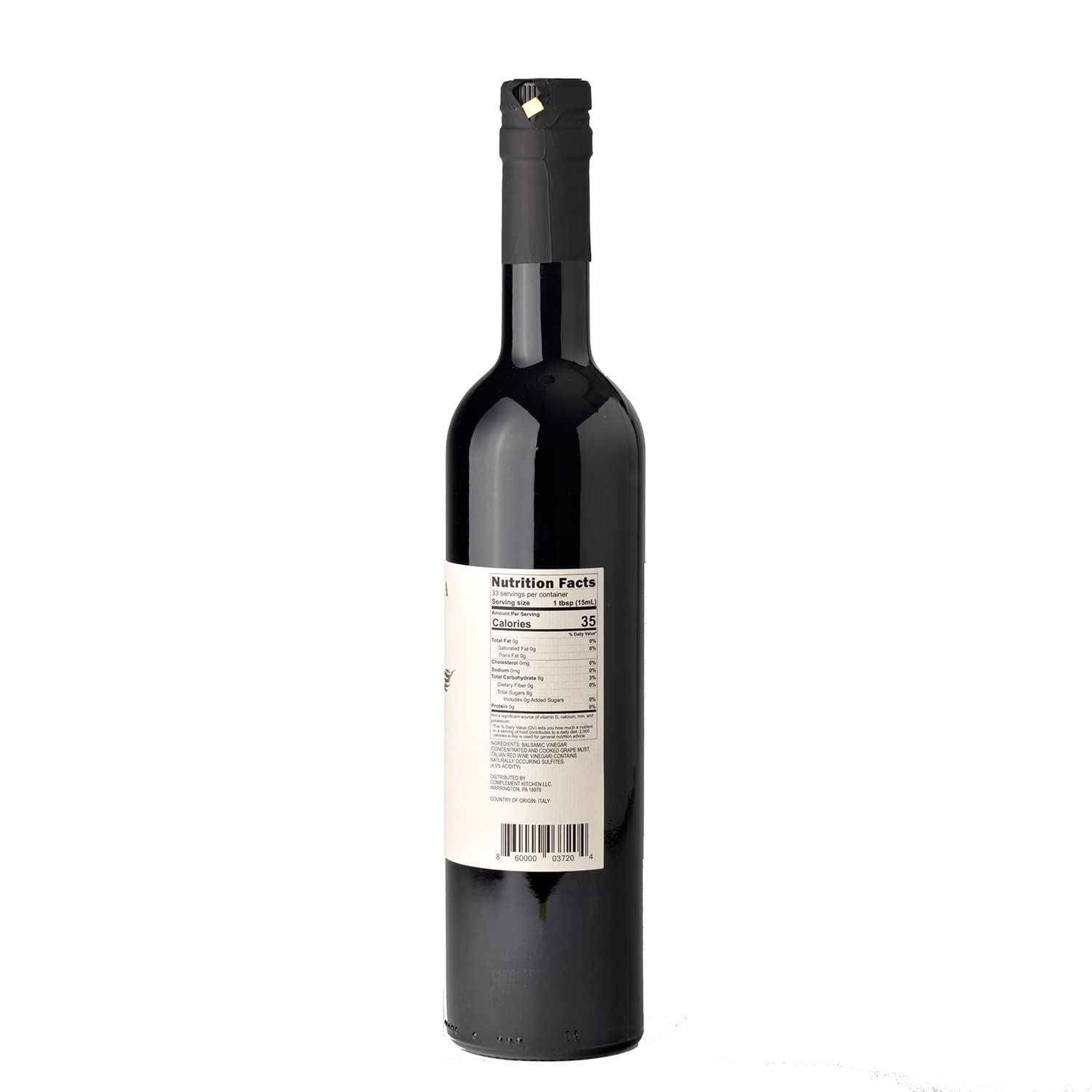 Blazing Bella Barrel Aged Balsamic Vinegar of Modena, Italy – Thick, Rich & Naturally Sweet – Premium Traditional Italian Balsamic for Everyday Use – 16.9 fl oz (500ml)