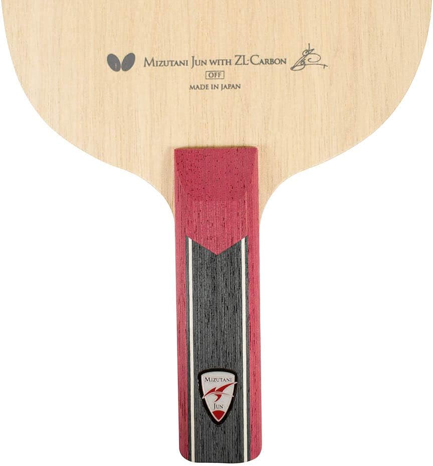 Butterfly Mizutani Jun ZLC Blade - Professional Butterfly Table Tennis Blade - ZL Carbon Fiber Blade - Available in AN, FL, and ST handle styles - Made in Japan