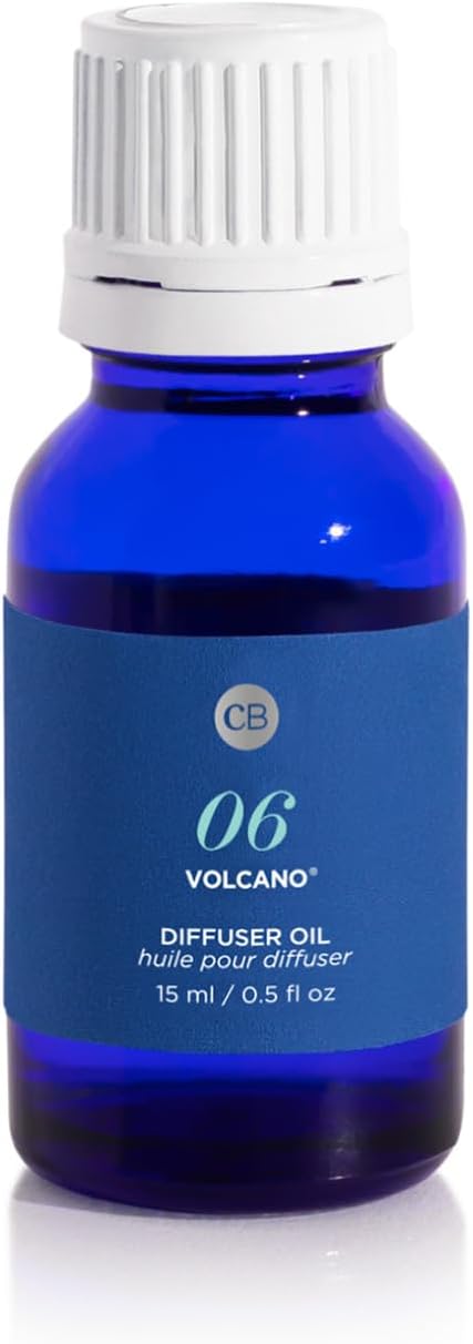 Capri Blue Diffuser Oil Refill - Premium Fragrance Oil - Use with Electric or Ultrasonic Diffusers for Home - Long Lasting Sugared Citrus Scent (Volcano, 0.5 fl oz)