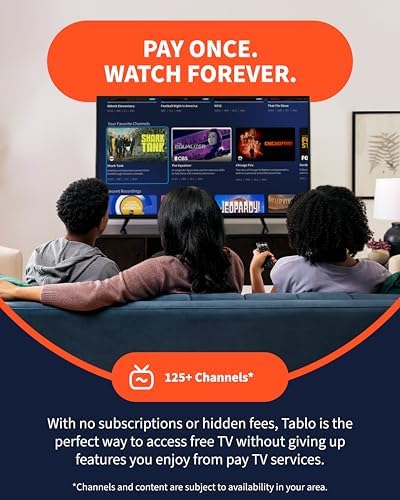 Tablo 4th Gen 2-Tuner Over-The-Air (OTA) DVR - Watch, Pause & Record Live TV, News
