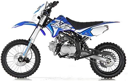 125cc Dirt Bike Pit Bike Adults Dirtbikes Pitbikes 125 Dirt Pit Bike (Blue)