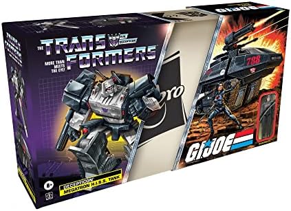 Transformers Generations Collaborative: G.I. Joe Mash-Up, Megatron H.I.S.S. Tank with Cobra Baroness Figure