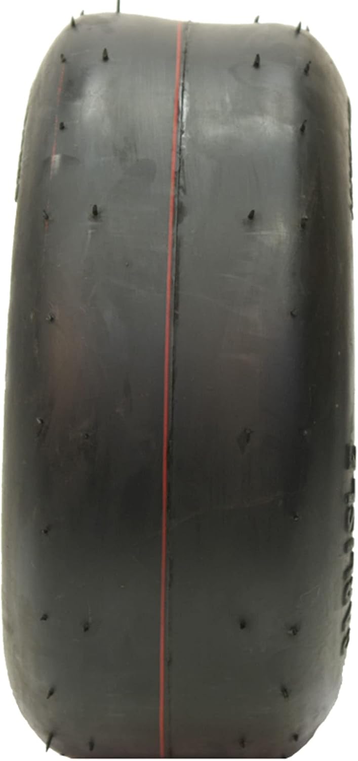 Carlisle Smooth Lawn & Garden Tire - 20X10-10 | Lawn Mower & Garden Tractor All Season Traction 73A3 Rated 2 Ply Bias Construction Black Sidewall Tire