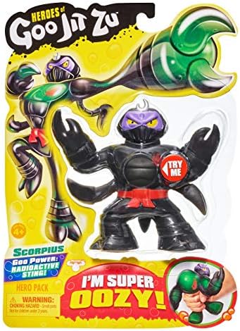 Heroes of Goo Jit Zu - Oozy Scorpion Action Figure, Scorpius