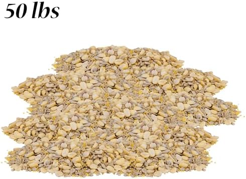 BestNest Wild Bird Seed Mix, Waste Free Blend, 50 lbs.